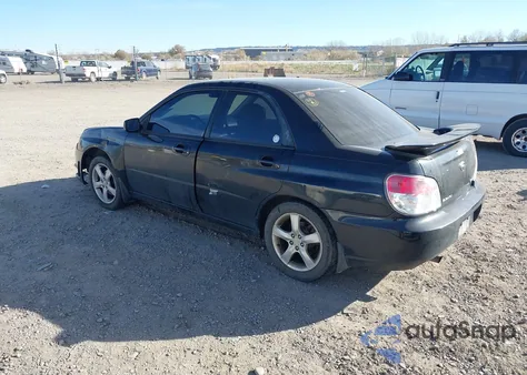 2007 Subaru Impreza 2.5I z USA, uszkodzony, nr VIN JF1GD61677H525311